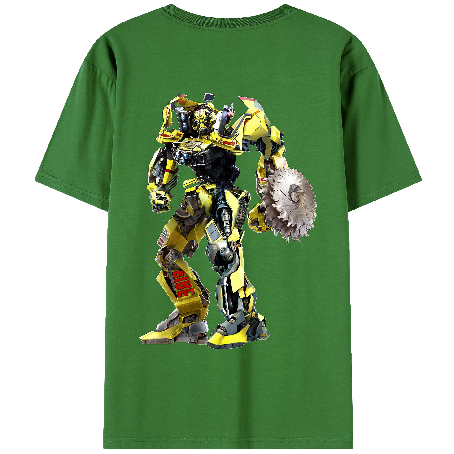 （画像用） Transformers トランスフォーマー レディース半袖Tシャツ(バックプリント)